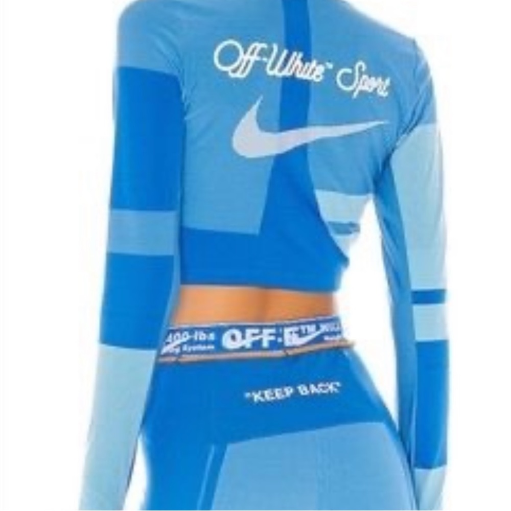 OFF WHITE / NIKE Blue Set